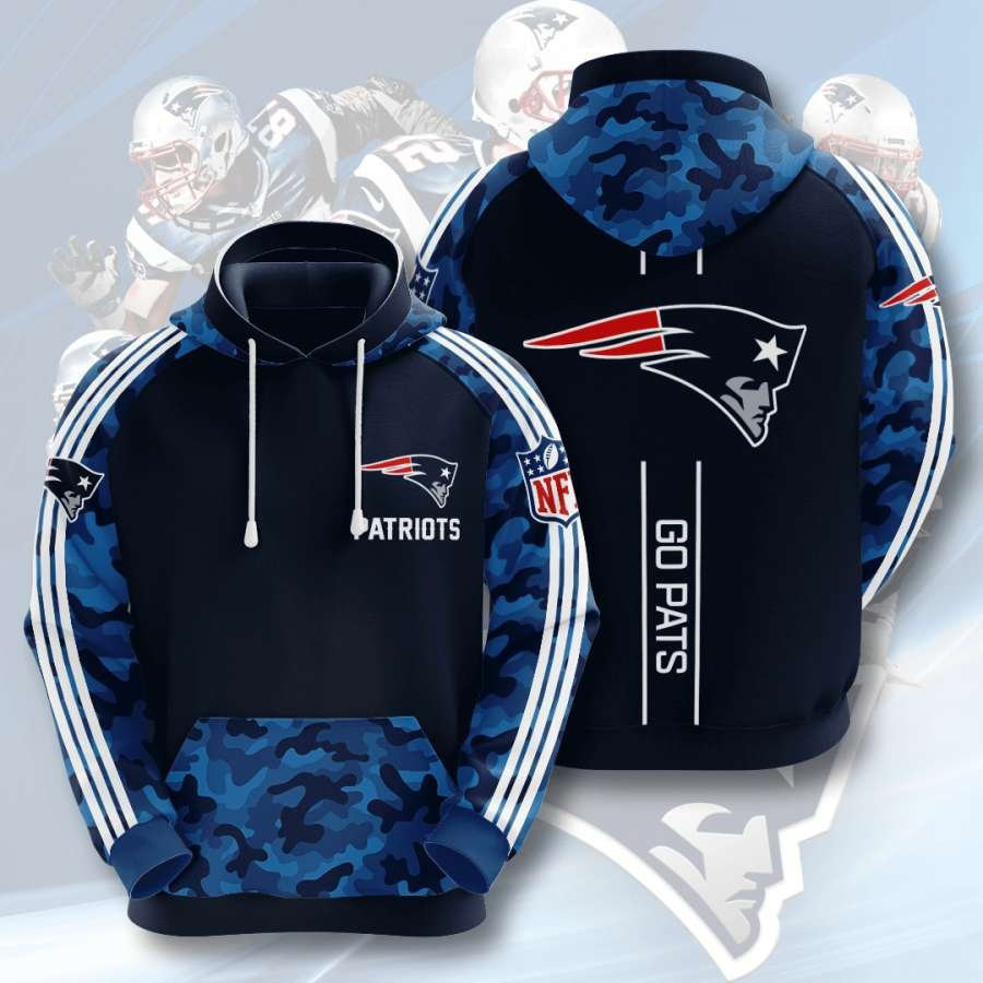 New England Patriots No1275 Custom Hoodie 3D