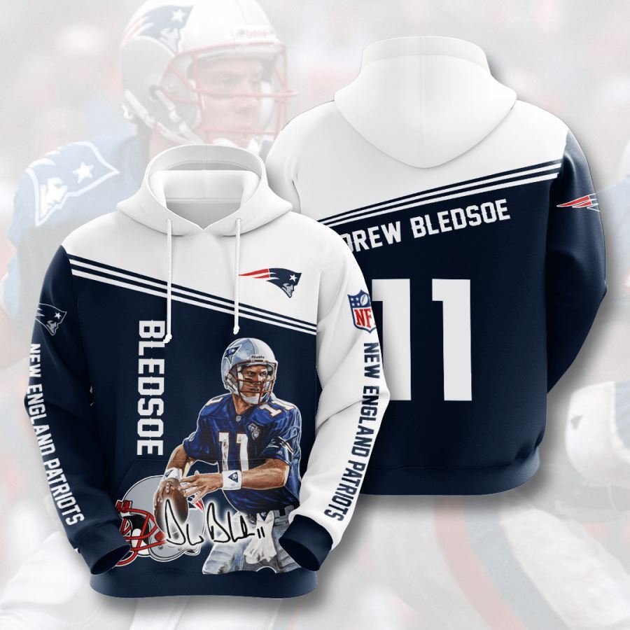 New England Patriots No1280 Custom Hoodie 3D