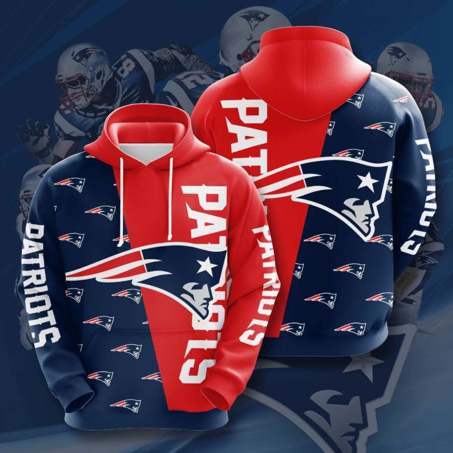 New England Patriots No1296 Custom Hoodie 3D