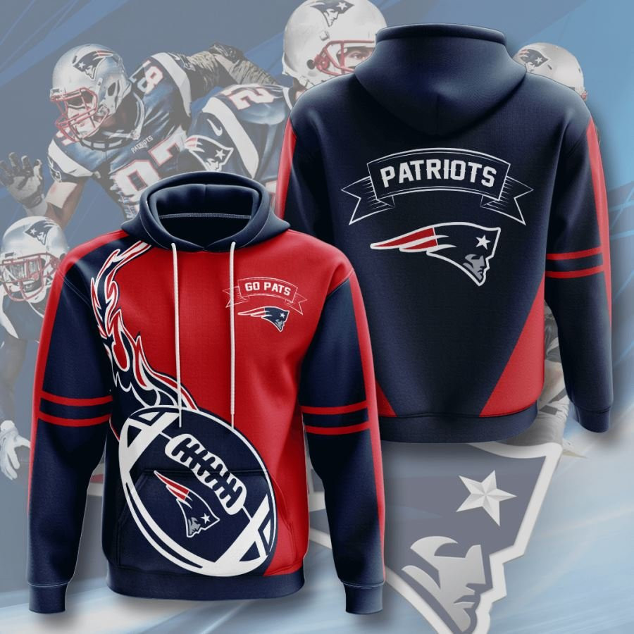 New England Patriots No1299 Custom Hoodie 3D