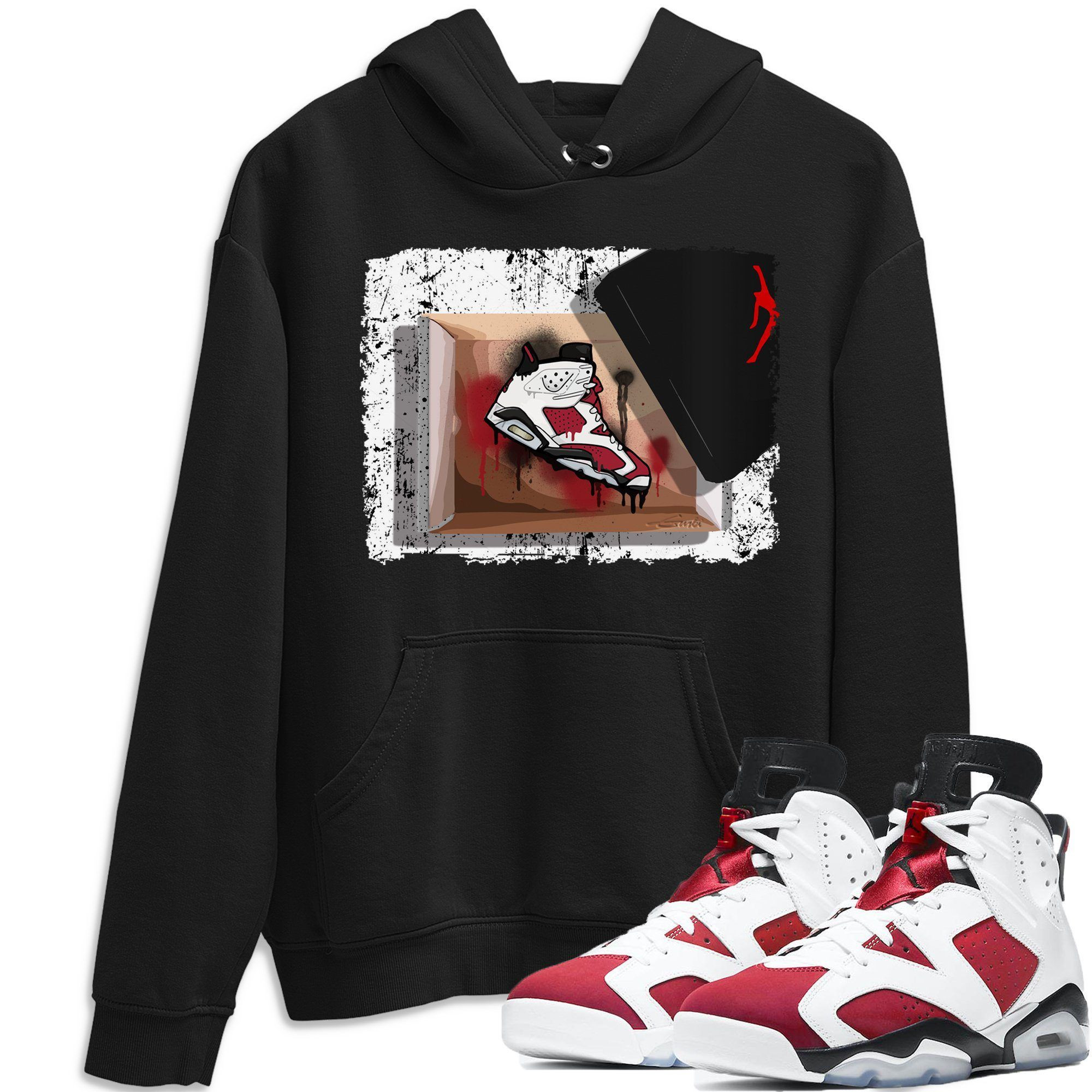 New Kicks Hoodie - Jordan 6 Carmine Outfit