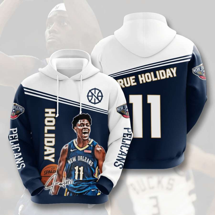 New Orleans Pelicans No1314 Custom Hoodie 3D