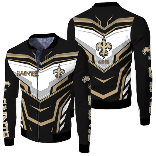 New Orleans Saints For Fan Fleece Bomber Jacket