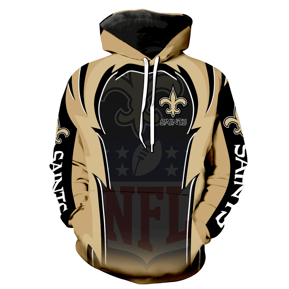 New Orleans Saints Full All Over Print 3D Hoodie For Men And Women