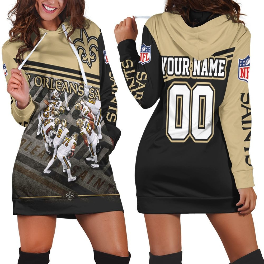 New Orleans Saints Nfc South Champs 2020 Nfl Season Legends Best Team Personalized Hoodie Dress Sweater Dress Sweatshirt Dress