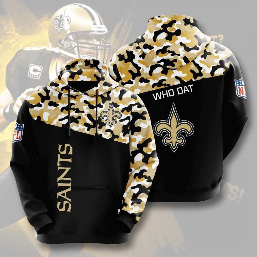 New Orleans Saints No1329 Custom Hoodie 3D All Over Print