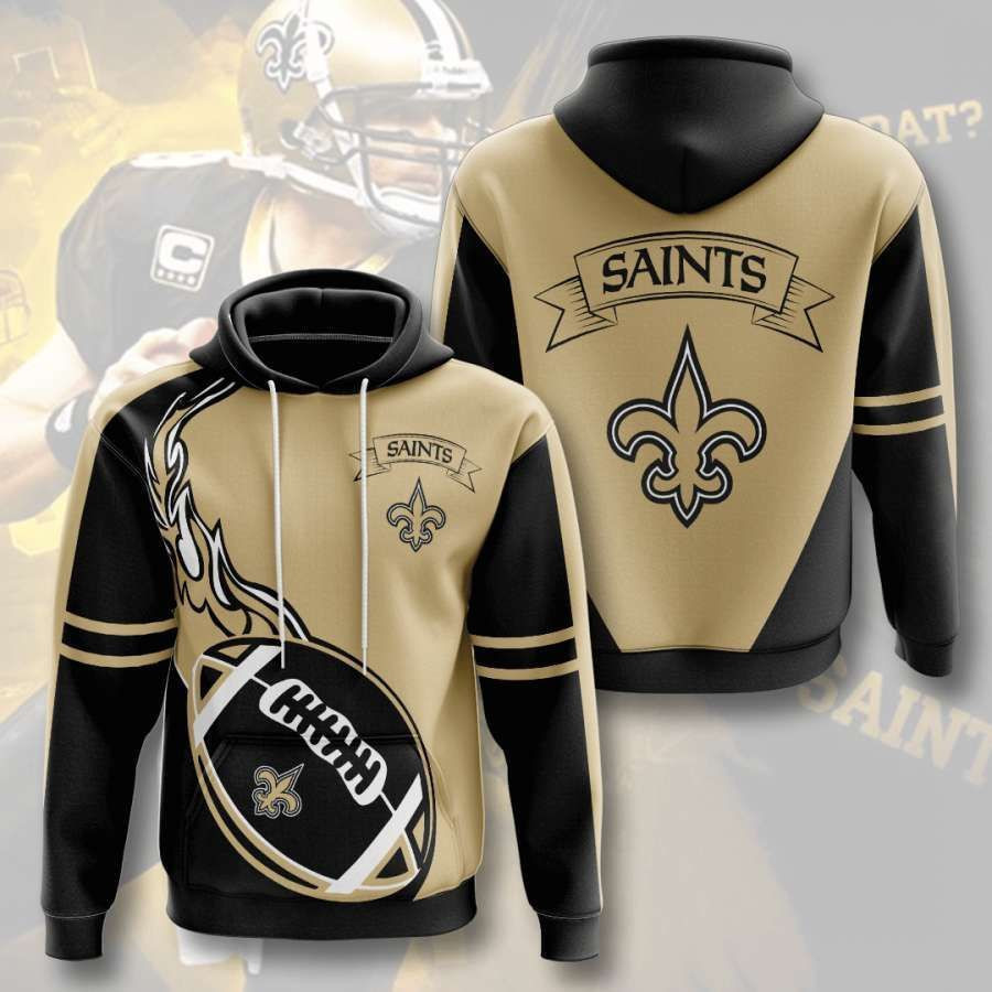 New Orleans Saints No1330 Custom Hoodie 3D All Over Print