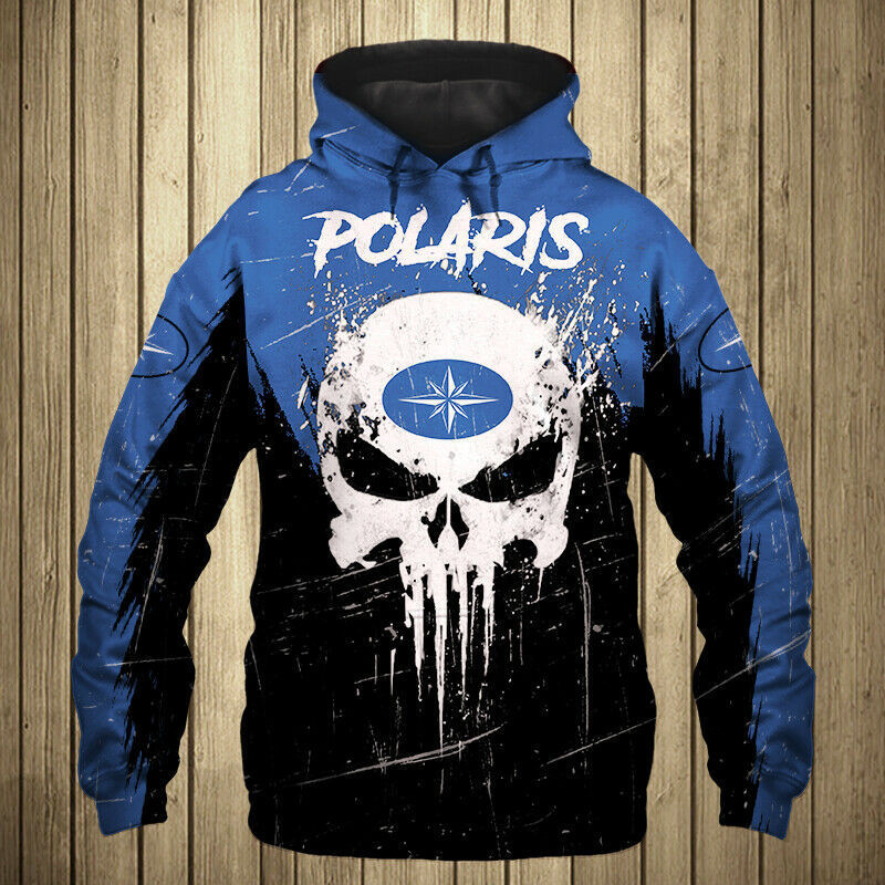 New Polaris Punisher Skull Hoodie