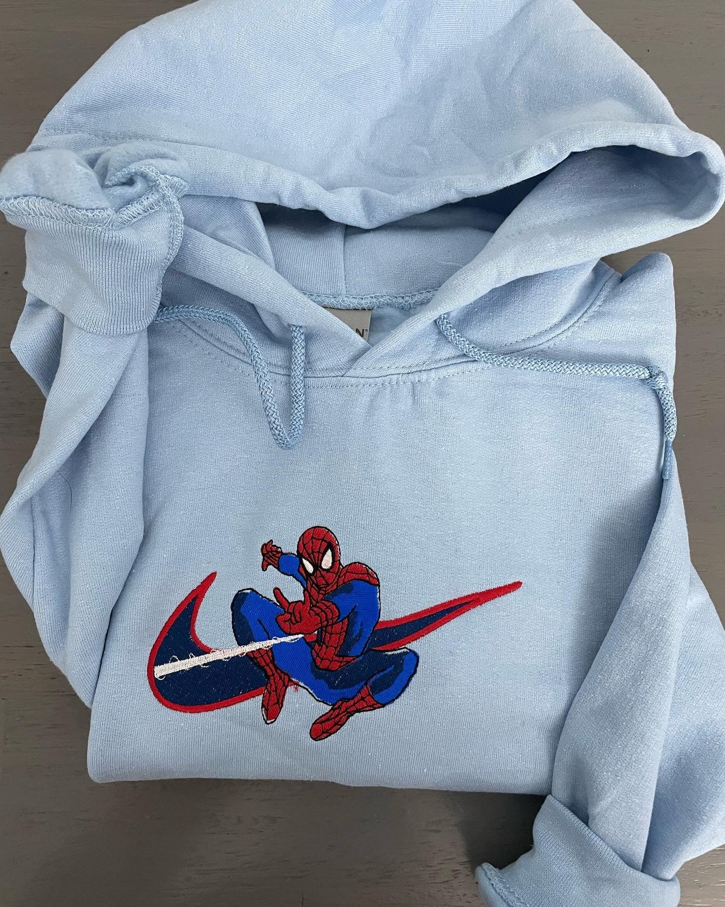 New Spiderman No Way Home Embroidered Hoodie