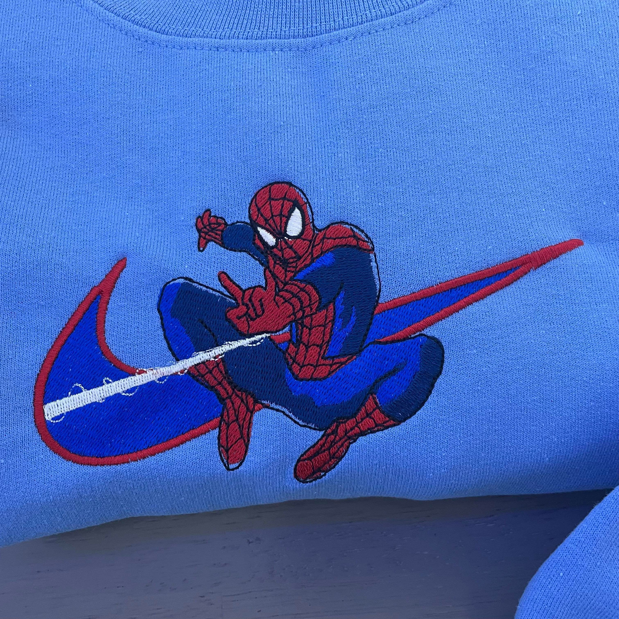 New Spiderman No Way Home Embroidered Sweatshirt