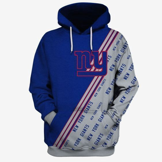 New York Giants Ncaa Football Many Logo 3D Hoodie Sweatshirt For Fans Men Women New York Giants All Over Printed Hoodie New York Giants 3D Full Printing Shirt
