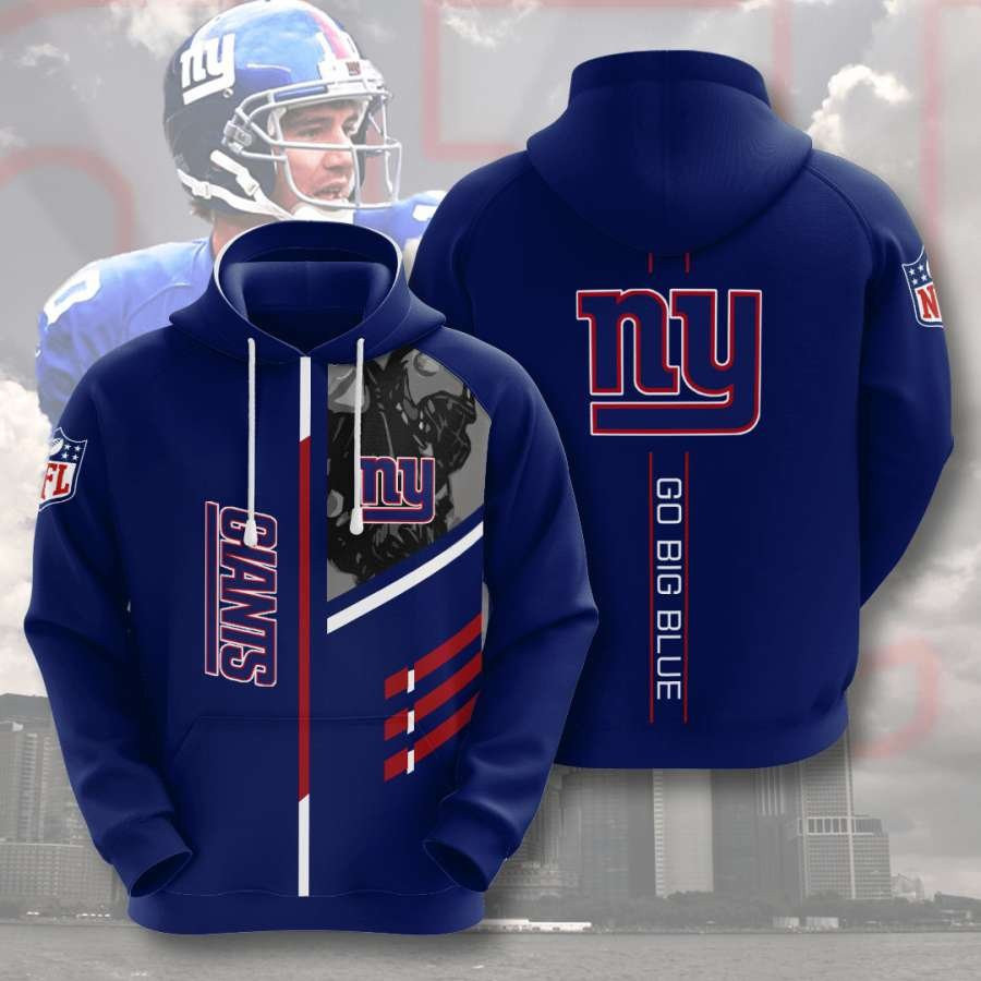New York Giants No1339 Custom Hoodie 3D