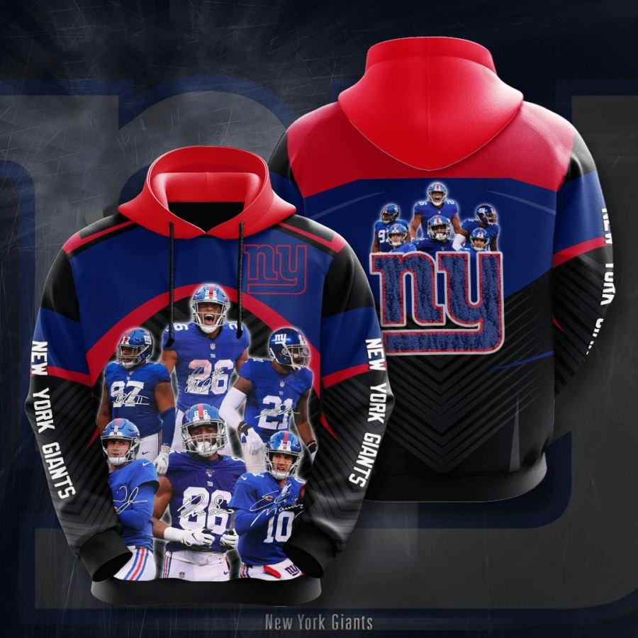 New York Giants No1349 Custom Hoodie 3D