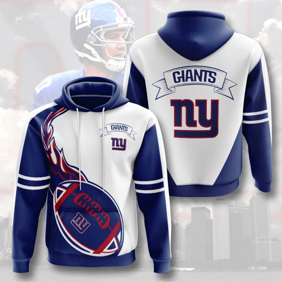 New York Giants No1354 Custom Hoodie 3D