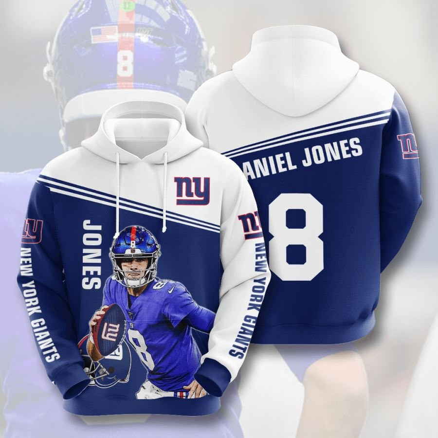 New York Giants No1356 Custom Hoodie 3D