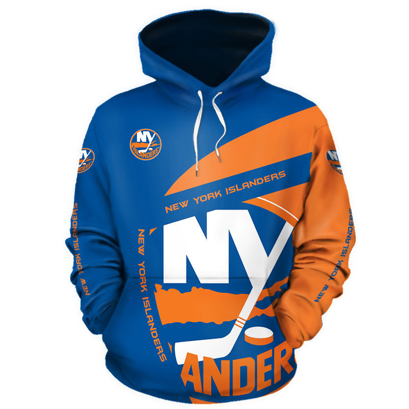 New York Islanders Ice Team Pullover Hoodie