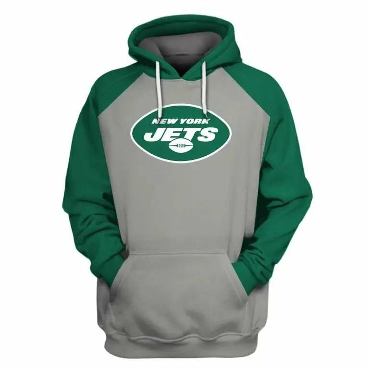 New York Jets 3d All Over Print Hoodie