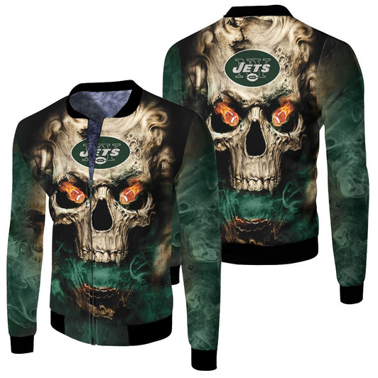 New York Jets Fleece Bomber Jacket