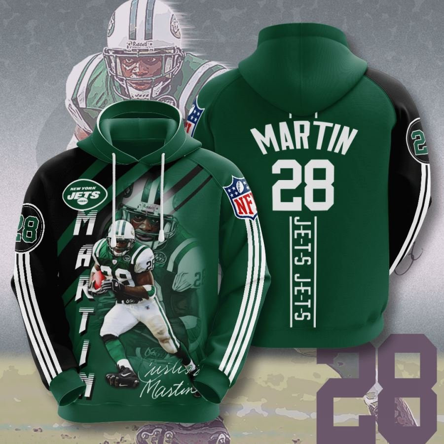 New York Jets No1369 Custom Hoodie 3D