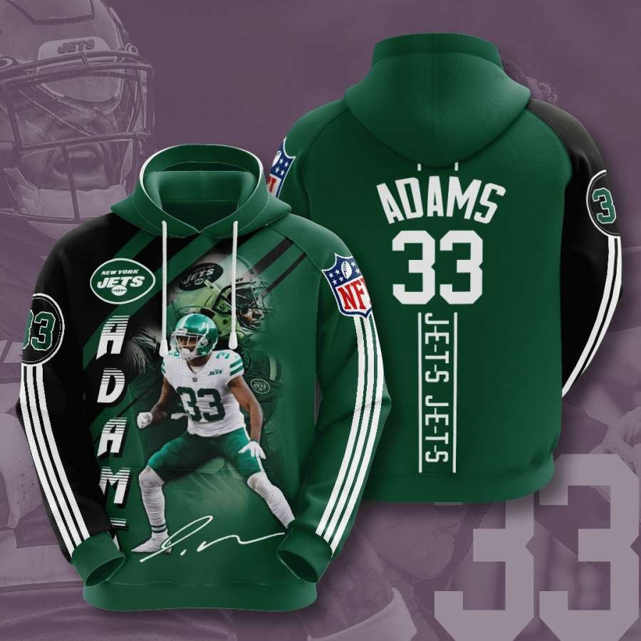 New York Jets No1372 Custom Hoodie 3D