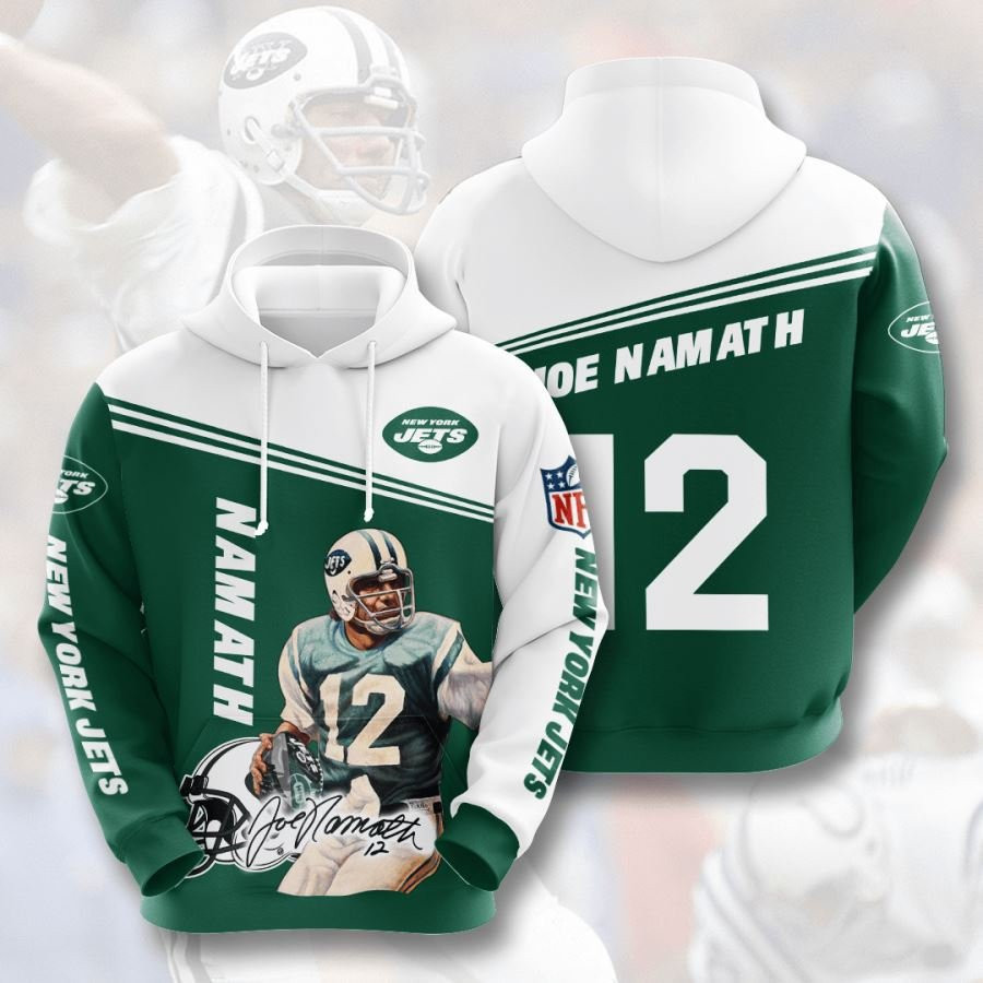 New York Jets No1381 Custom Hoodie 3D