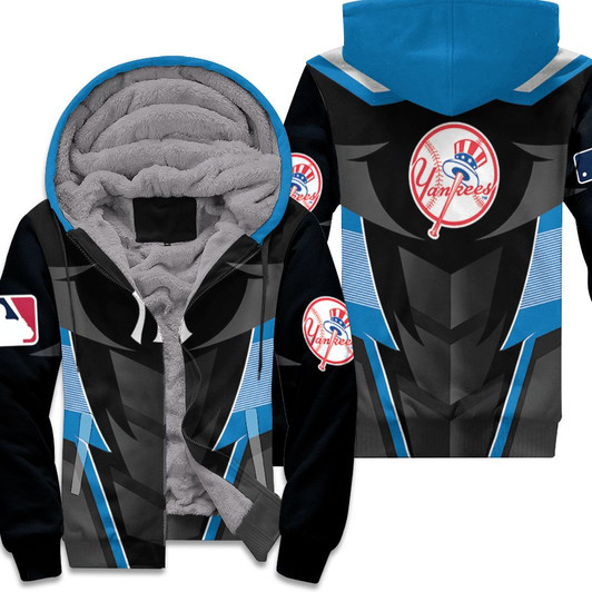 New York Yankees 3D Pullover Fleece Hoodie