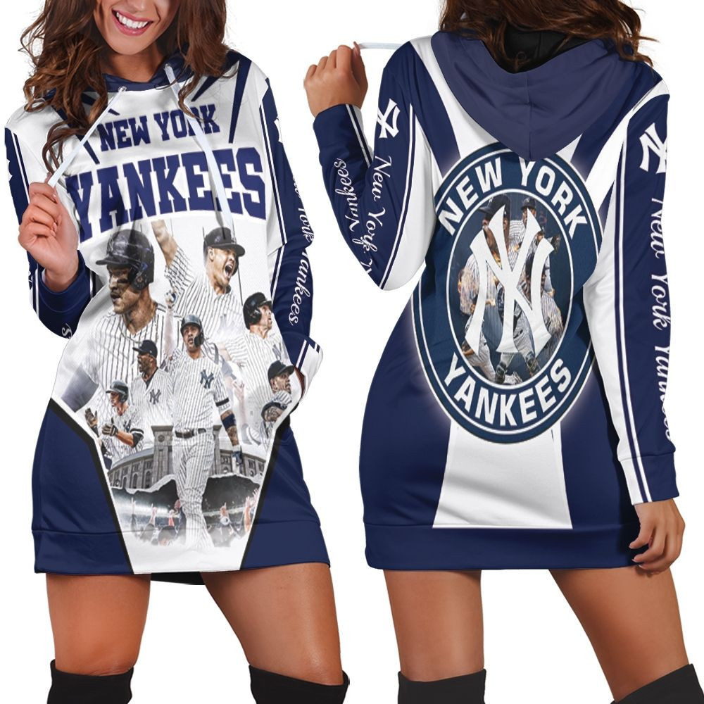 New York Yankees Al East Champions Legends For Fan Hoodie Dress Sweater Dress Sweatshirt Dress