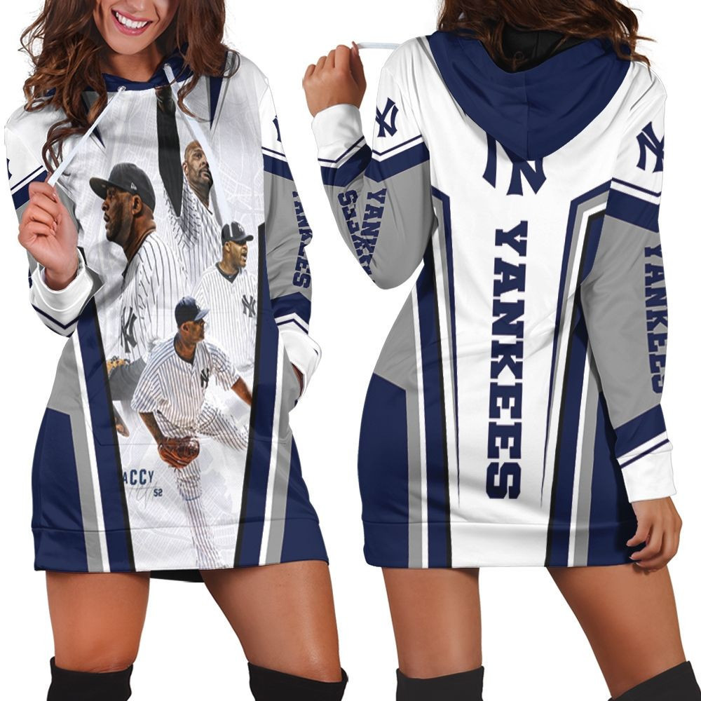 New York Yankees Great Players Hoodie Dress Sweater Dress Sweatshirt Dress