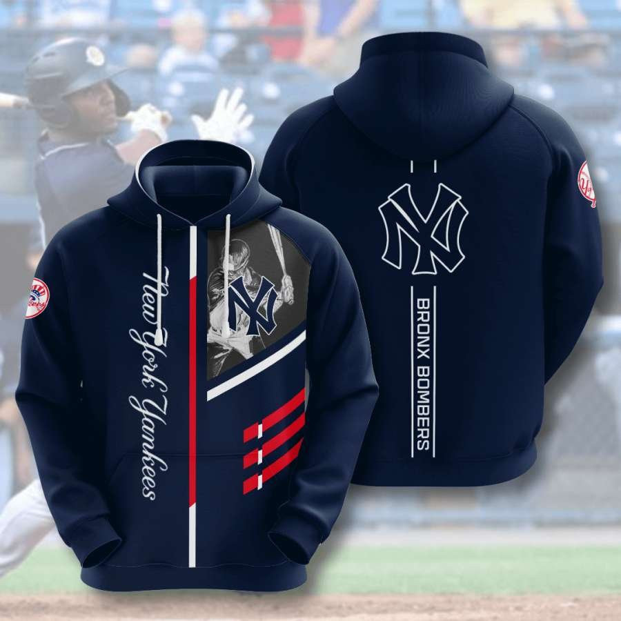 New York Yankees No1413 Custom Hoodie 3D