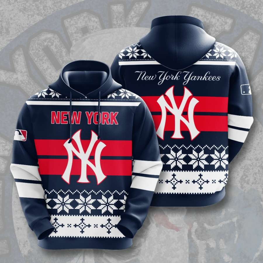 New York Yankees No1415 Custom Hoodie 3D