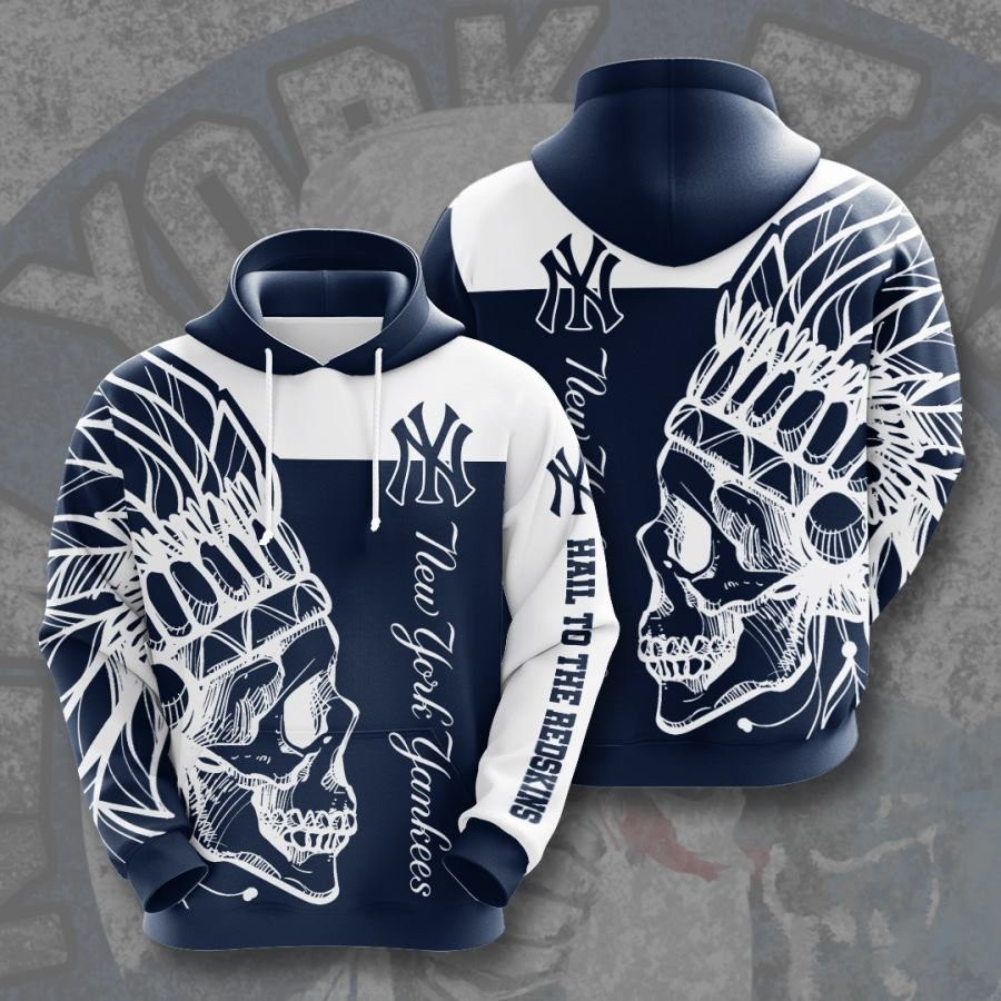 New York Yankees No1419 Custom Hoodie 3D