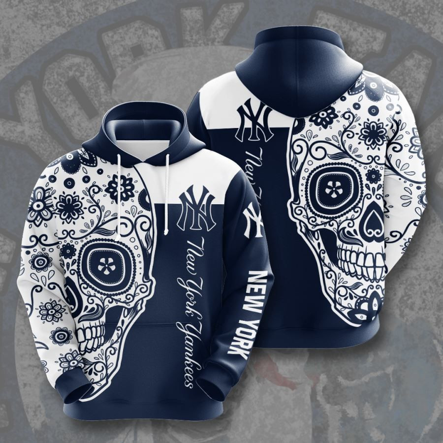 New York Yankees No1422 Custom Hoodie 3D All Over Print