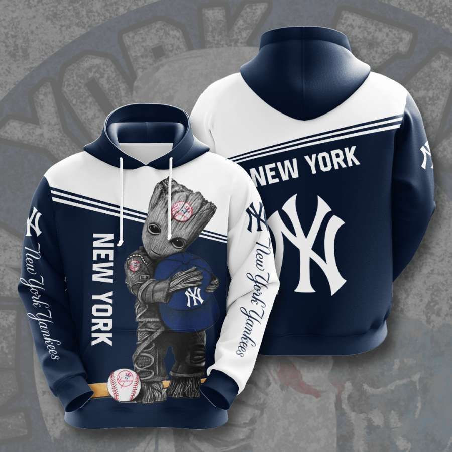 New York Yankees No1423 Custom Hoodie 3D All Over Print