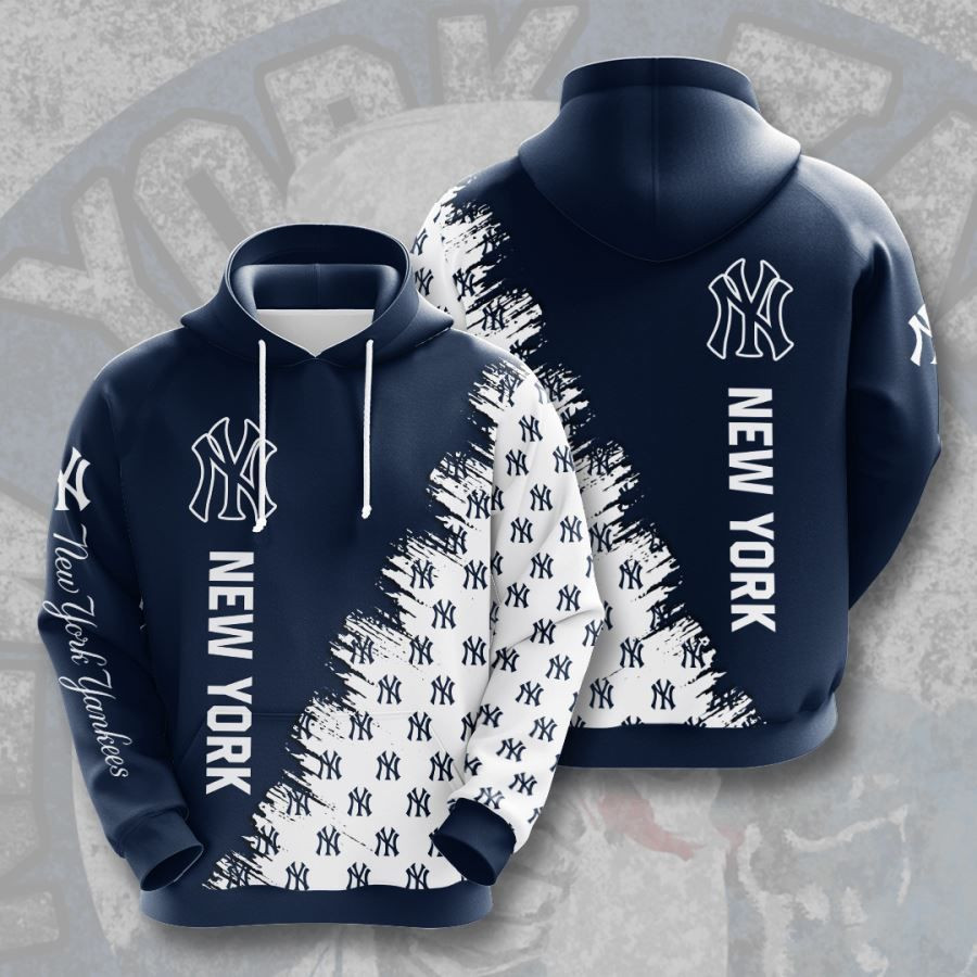 New York Yankees No1425 Custom Hoodie 3D All Over Print