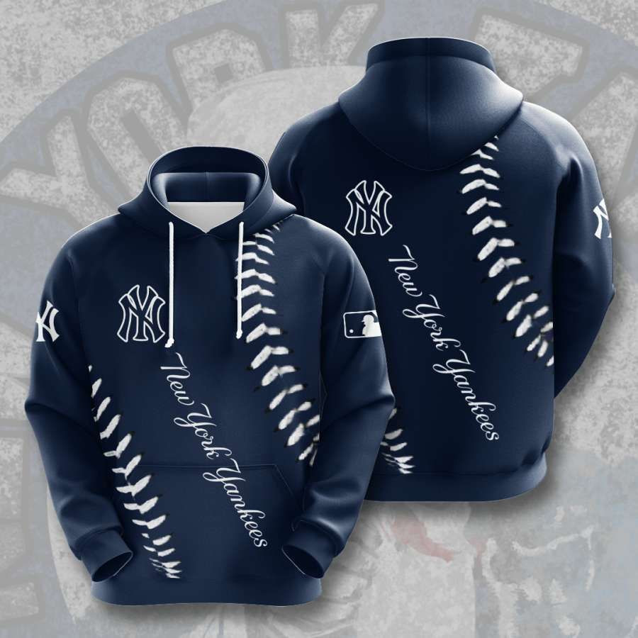 New York Yankees No1426 Custom Hoodie 3D All Over Print