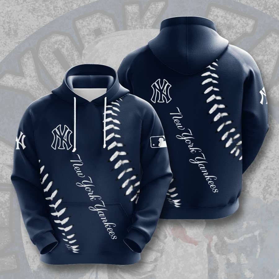 New York Yankees No1426 Custom Hoodie 3D