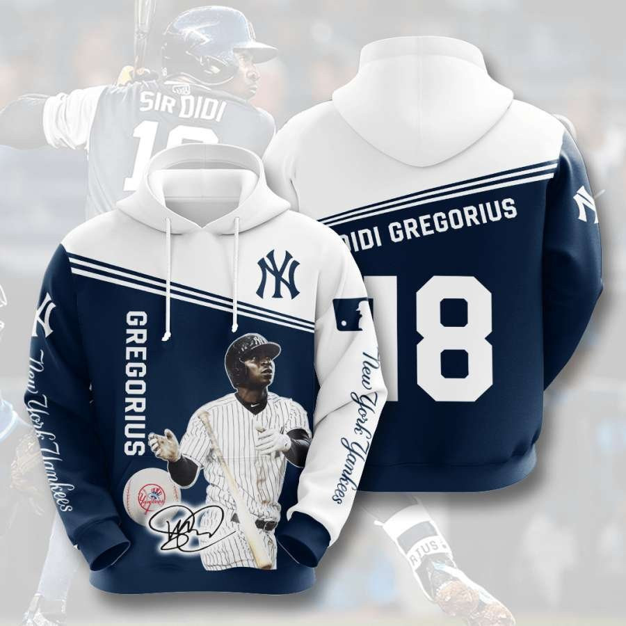 New York Yankees No1437 Custom Hoodie 3D