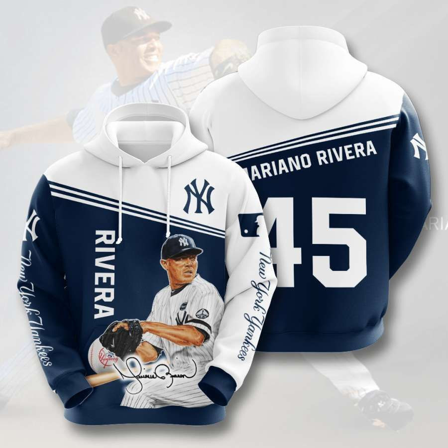 New York Yankees No1438 Custom Hoodie 3D All Over Print