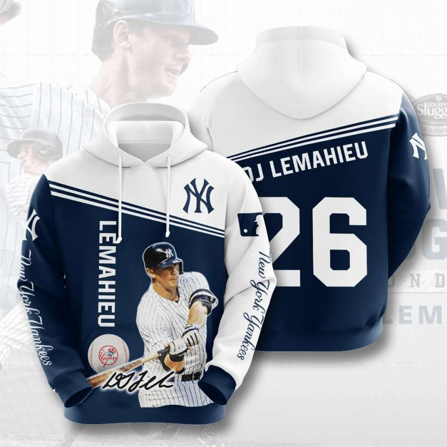 New York Yankees No1441 Custom Hoodie 3D