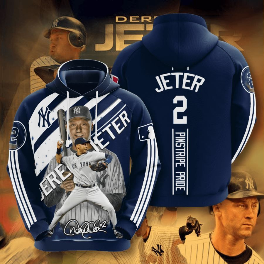 New York Yankees No1444 Custom Hoodie 3D All Over Print