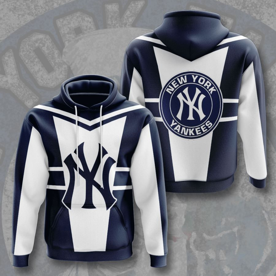 New York Yankees No1446 Custom Hoodie 3D All Over Print