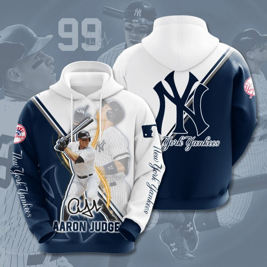 New York Yankees No1452 Custom Hoodie 3D