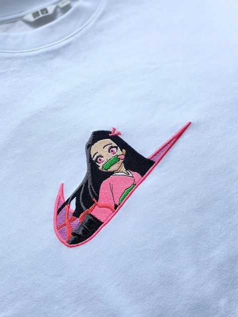 Nezuko Embroidered Shirt