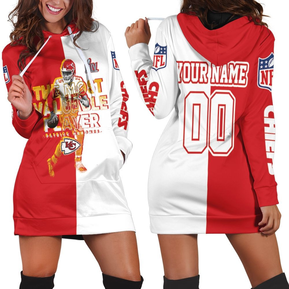 Nfl 2020 Kansas City Chiefs 32 Tyrann Mathieu 3d Hoodie Dress Sweater Dress Sweatshirt Dress