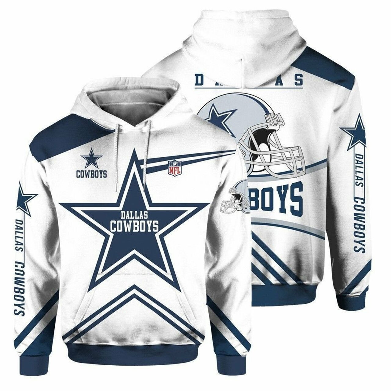 Nfl Dallas Cowboys Men And Women 3d Full Printing Hoodie Zip Hoodie Dallas Cowboys 3d Full Printing Shirt Official Dallas Cowboys 3d Hoodie Shirt New Season