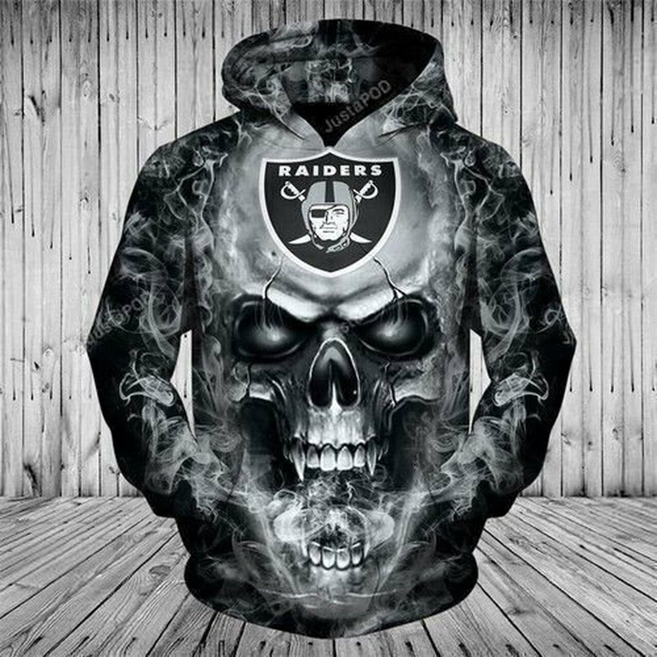 Nfl Oalkand Raiders For Unisex 3d All Over Print Hoodie