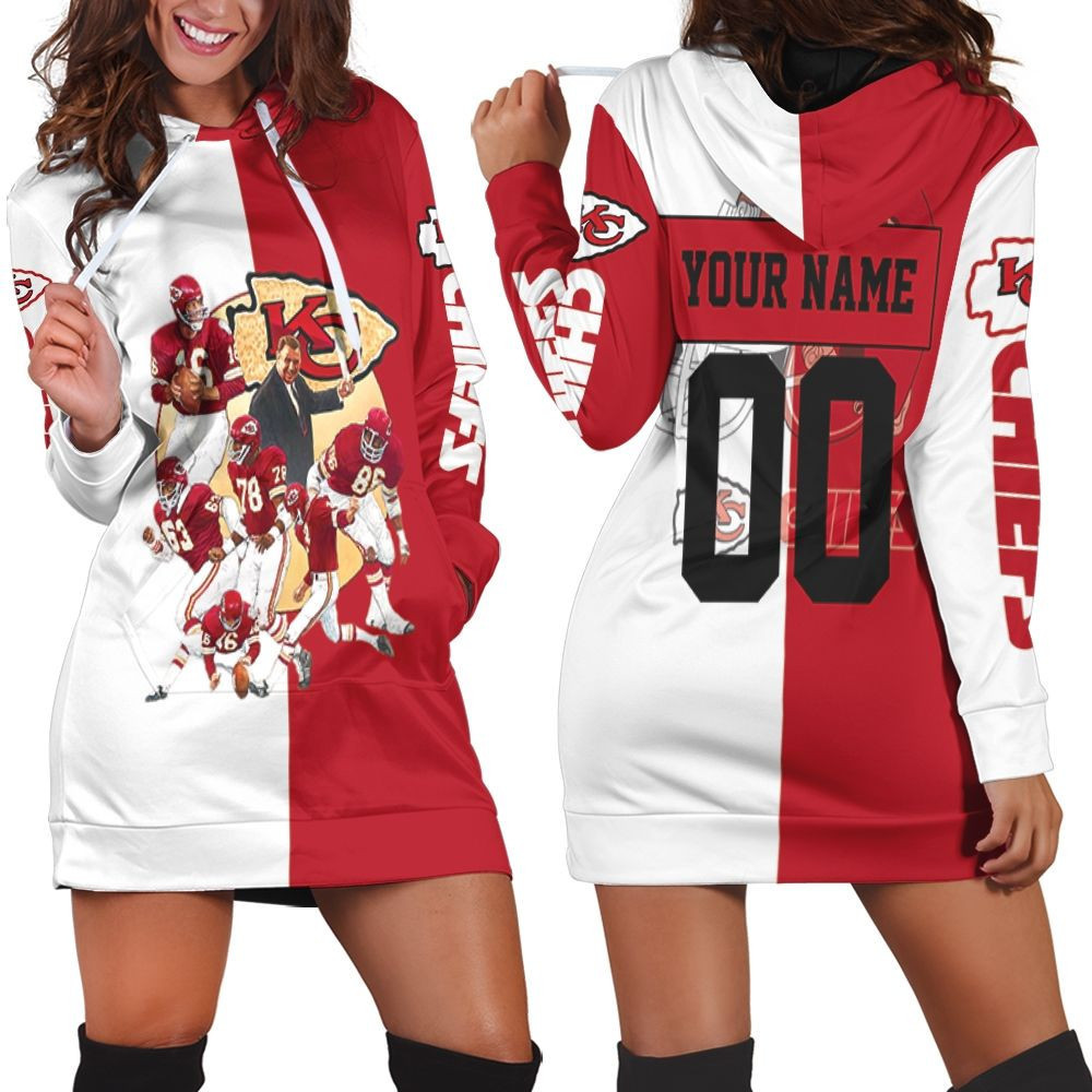 Nfl Season 2020 Kansas City Chiefs West Division Champion Great Football Team 3d Hoodie Dress Sweater Dress Sweatshirt Dress