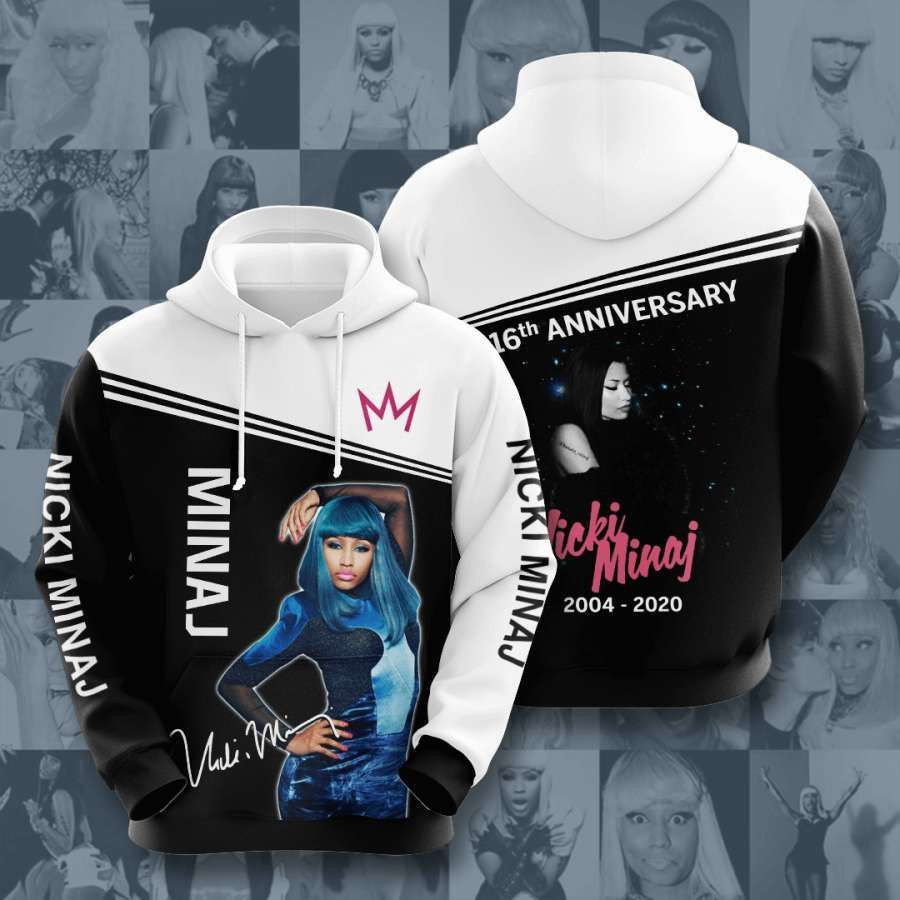 Nicki Minaj No1475 Custom Hoodie 3D All Over Print