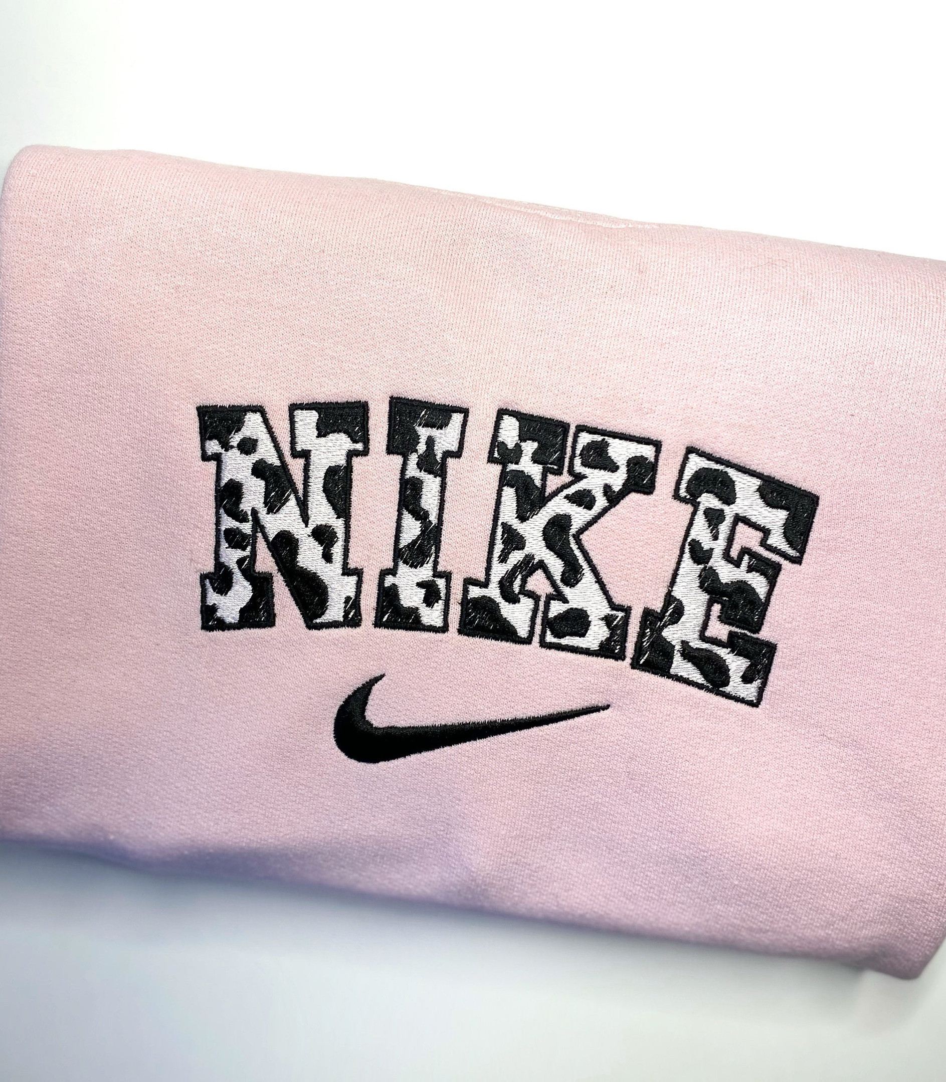 Nike Vintage Inspired Logo Sweatshirt Nike Cow