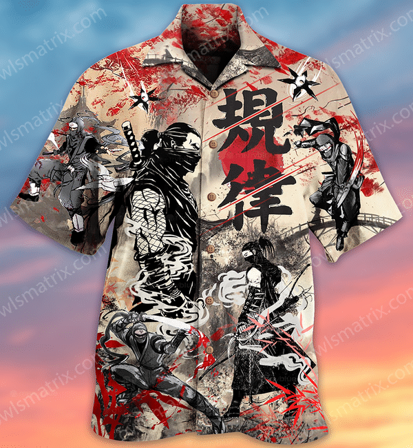 Ninja - Only A Ninja Can Stop A Ninja Limited - Hawaiian Shirt Hawaiian Shirt For Men